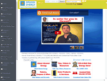 Tablet Screenshot of akamaienergyhawaii.com